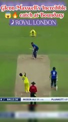 Glenn Maxwell's Incredible boundary catch