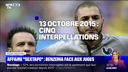 Affaire de la "sextape": Karim Benzema face aux juges ce mercredi