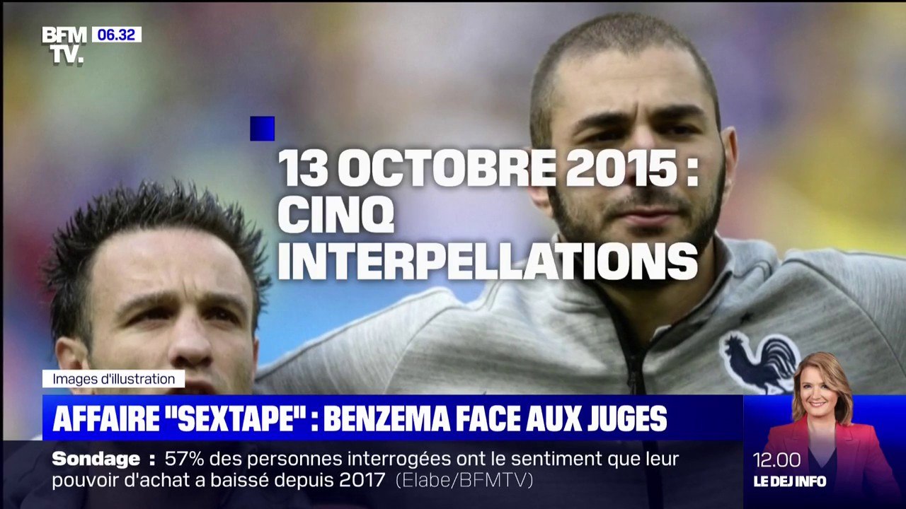 Affaire de la "sextape": Karim Benzema face aux juges ce mercredi