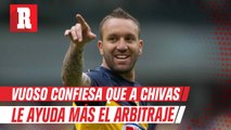 Matías Vuoso; 'a Chivas le ayuda más el arbitraje que al América'