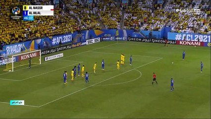 الشوط الثاني مباراة الهلال 2-1 والنصر نصف نهائي دوري ابطال اسيا