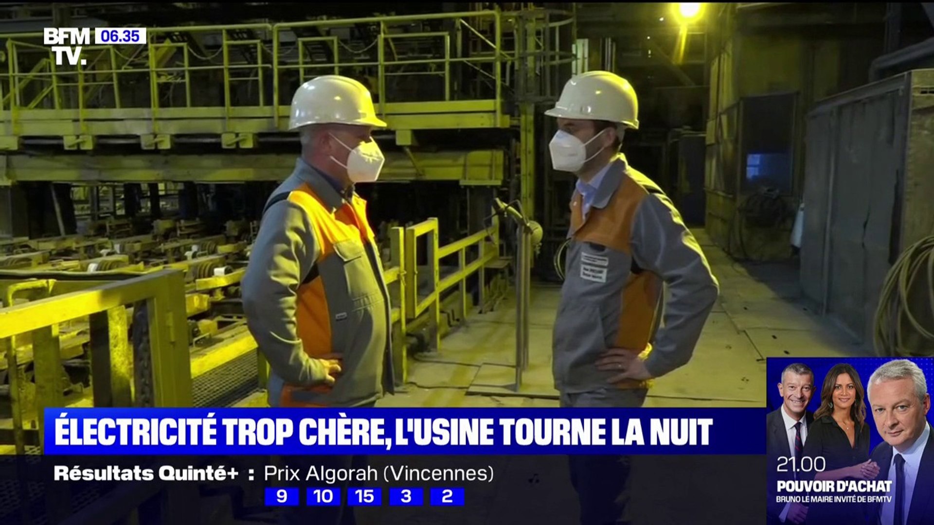 Cette aciérie près de Valenciennes tourne la nuit pour éviter une facture  d'électricité trop salée - Vidéo Dailymotion