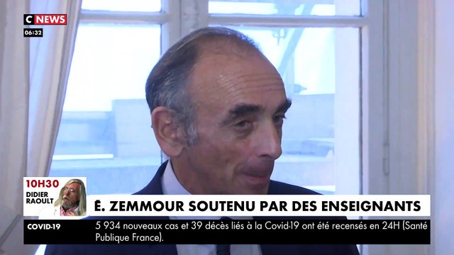 Des enseignants qui soutiennent Eric Zemmour affirment avoir reçu des menaces et des demandes de démission de la part de certains parents