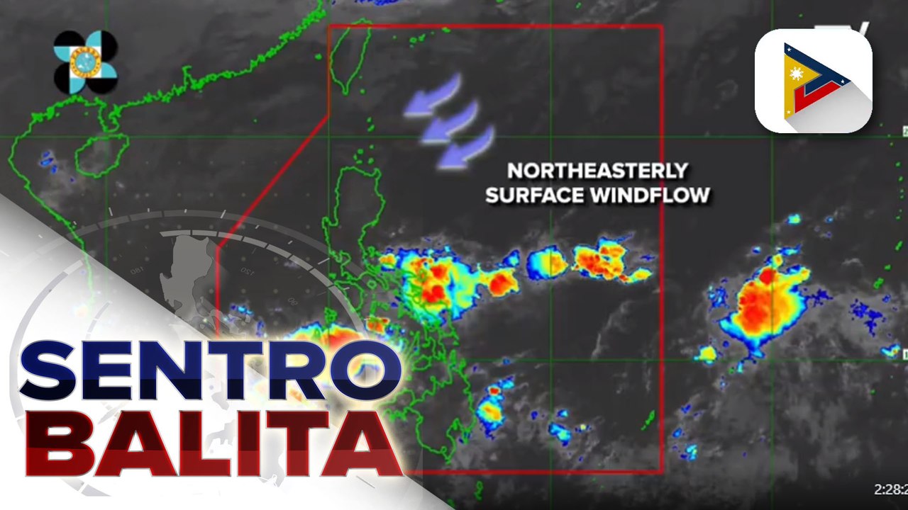 PTV INFO WEATHER: Northeasterly surface windflow, patuloy na nakaaapekto sa extreme northern Luzon