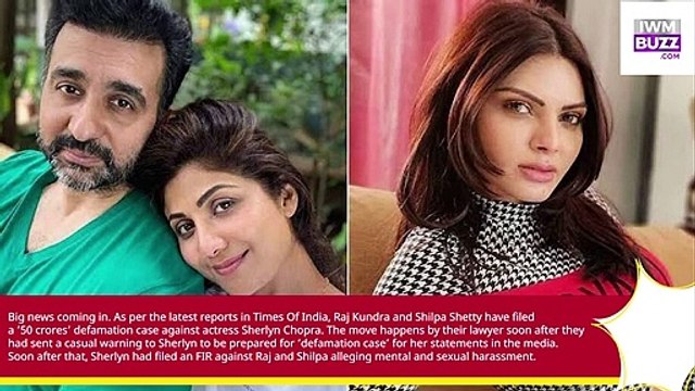 Shilpa Shetty and Raj Kundra’s lawyer files a 50 crore defamation case against Sherlyn Chopra