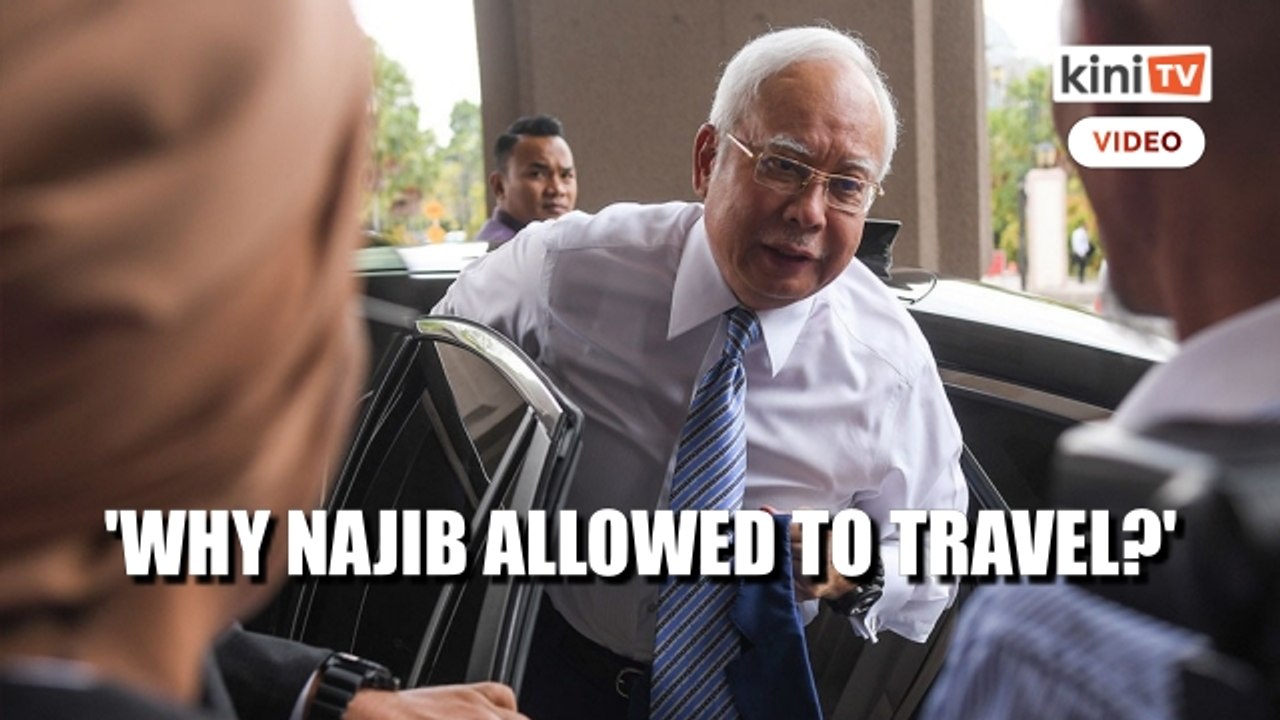 Kit Siang: DAP leaders barred in the past, but convict Najib allowed to travel