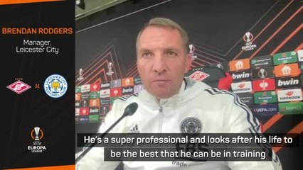 Tielemans 'one of Europe's top midfielders', says Leicester boss Rodgers