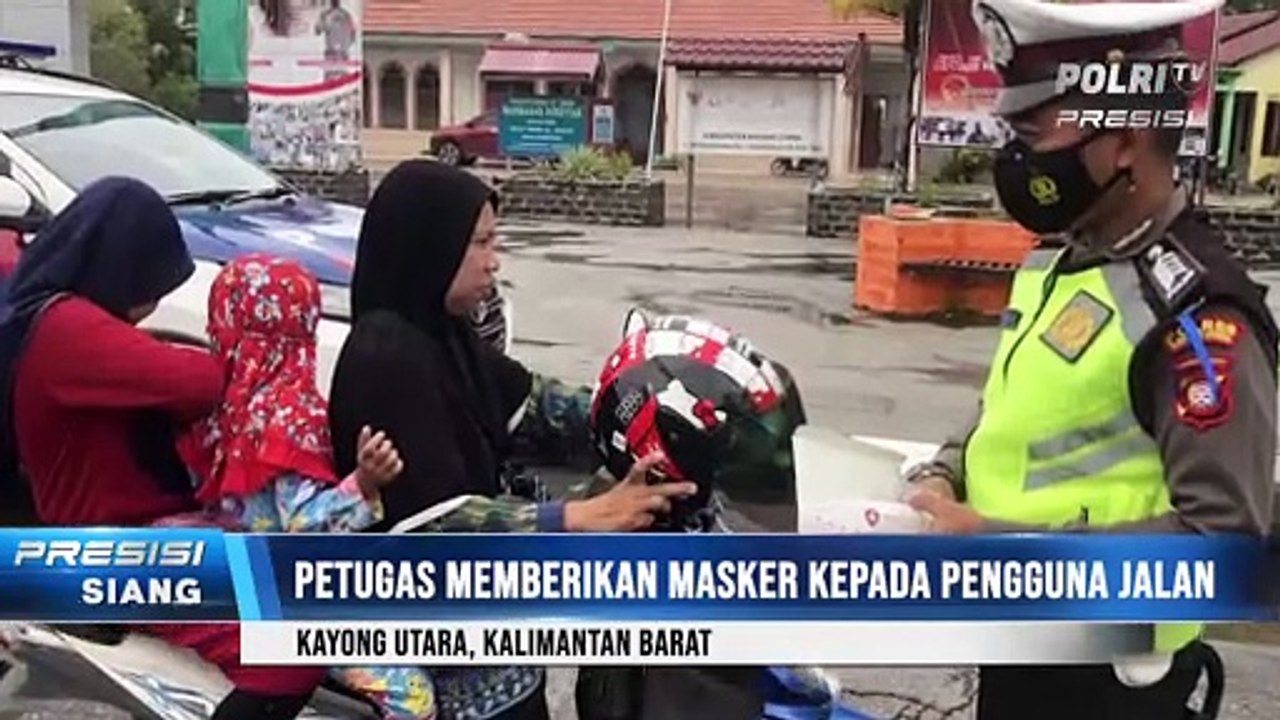 Polres Kayong Utara Imbau Masyarakat Taat Prokes