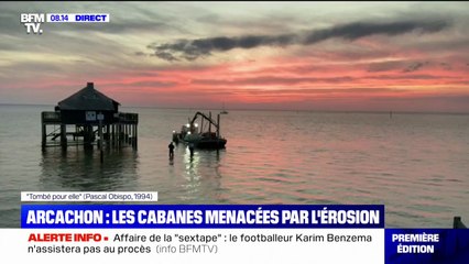 À Arcachon, les cabanes tchanquées sont menacées par l'érosion