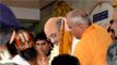 Amit Shah reaches Bahuchar temple with family