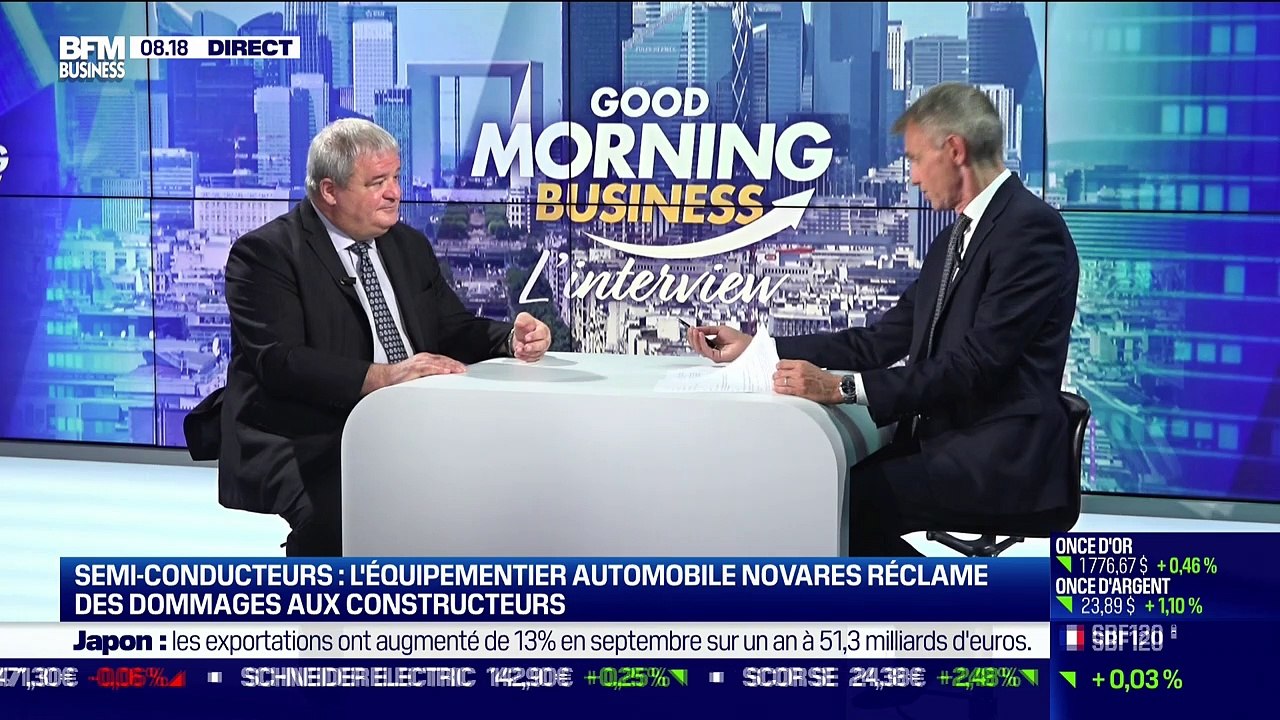Pierre Boulet (Novares) : Le marché automobile s’est écroulé à cause de la pénurie de puces - 20/10