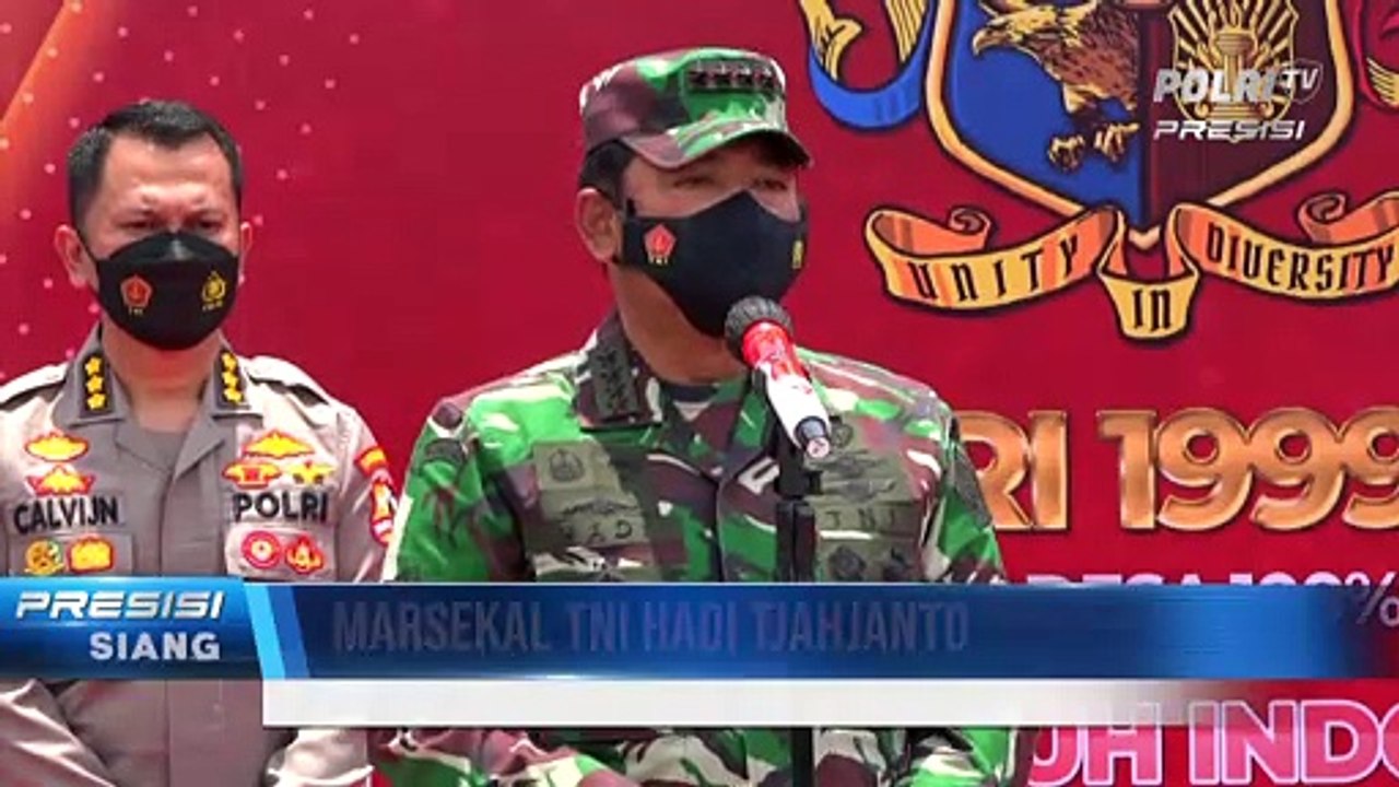 Kapolri Tinjau Vaksinasi & Baksos Alumni AKABRI 1999