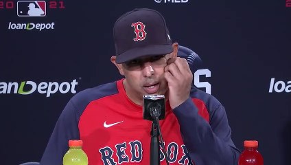 Alex Cora on Eovaldi's 1-2 pitch To Castro In The 9th: "A Lot Of People Thought That Was A Strike." | ALCS Game 4
