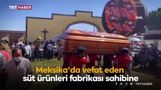 Meksika'da müzikli, danslı cenaze: Kesinlikle memnun olurdu