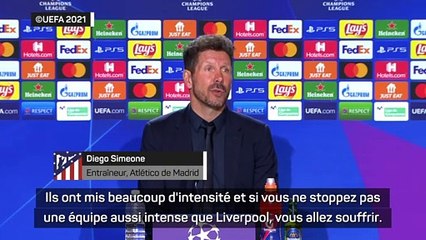 Simeone : "je ne peux pas être satisfait"