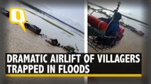 Watch: Air Force Airlift Villagers Trapped in Flood-Hit Pilibhit in Uttar Pradesh