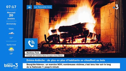 20/10/2021 - Le 6/9 de France Bleu Drôme Ardèche en vidéo
