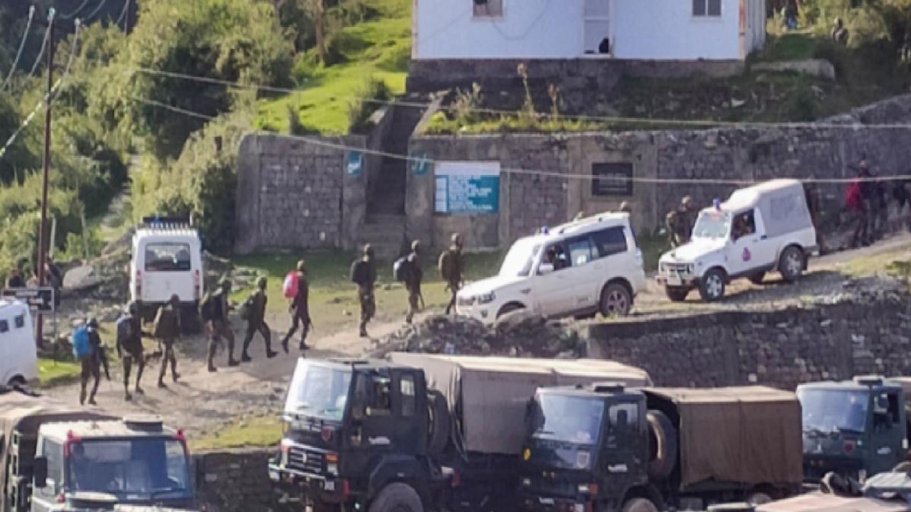 Encounter in Shopian, Search operation underway