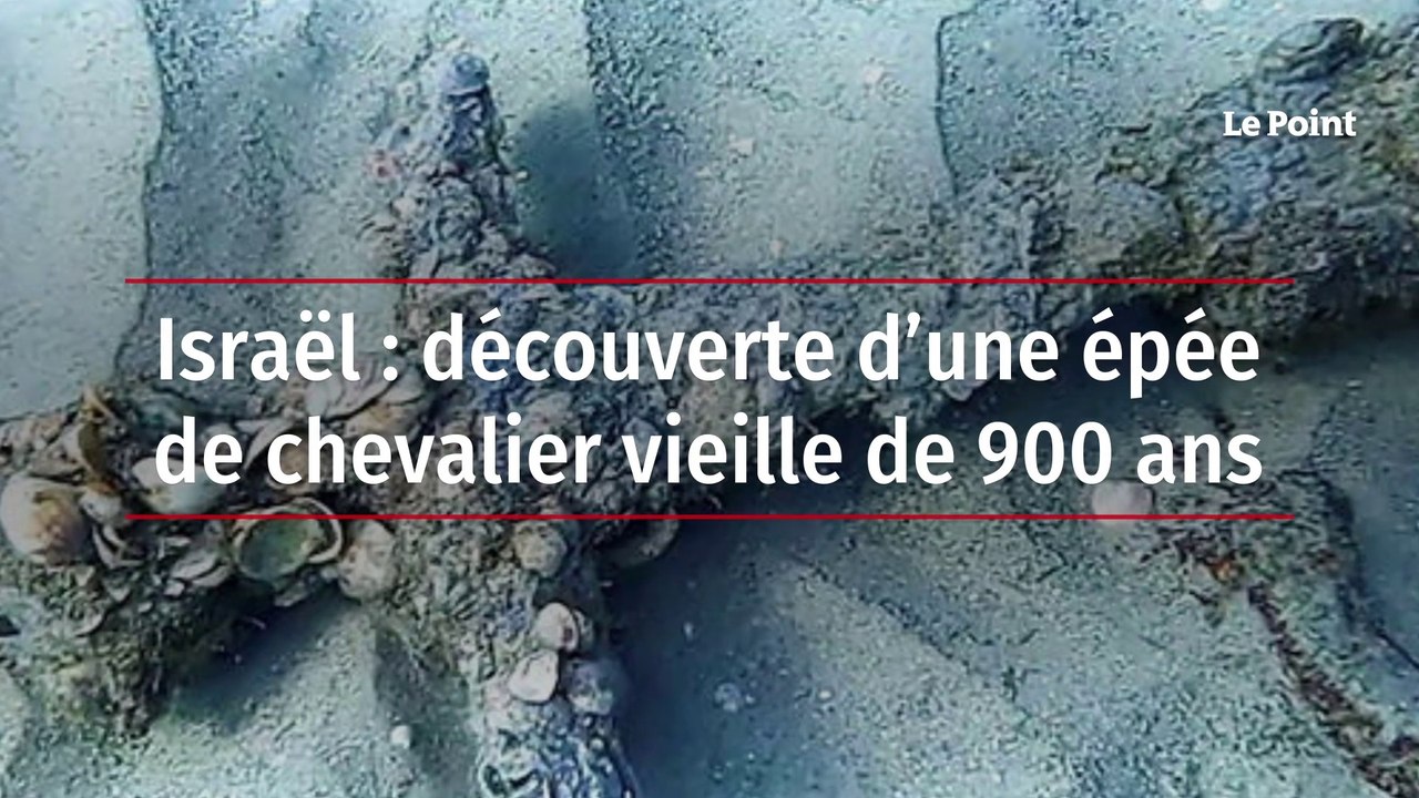 Israël : découverte d’une épée de chevalier vie...