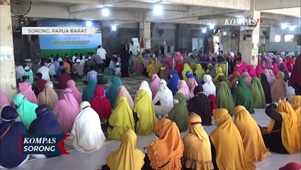 Peringati Maulid Nabi, Umat Muslim Padati Masjid Raya Al Akbar Sorong