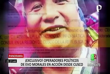 Reacciones por la filial del MAS-IPSP de Evo Morales en Cusco