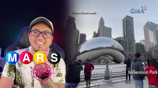 Mars Pa More: Pinoy vlogger sa Chicago, Illinois, may pa-virtual tour sa ‘Mars Pa More!’