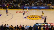 AD soars to throw down alley-oop over Warriors