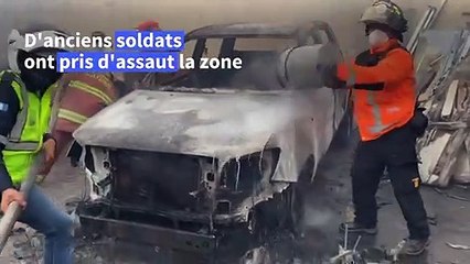 Guatemala : d'anciens militaires prennent d'assaut le parking du Parlement