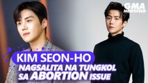 Kim Seon-ho apologizes to ex-girlfriend following forced abortion controversy | GMA News Feed