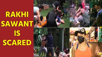 Rakhi Sawant scared after seeing the fights between the contestants of 'Bigg Boss 15'