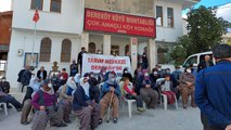 Antalya’da kömür madenine karşı köylüler bir araya geldi