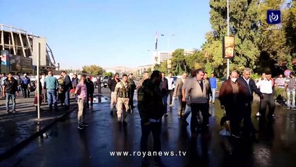 مراسل رؤيا في سوريا: شهداء وجرحى باستهداف حافلة للجيش وسط دمشق