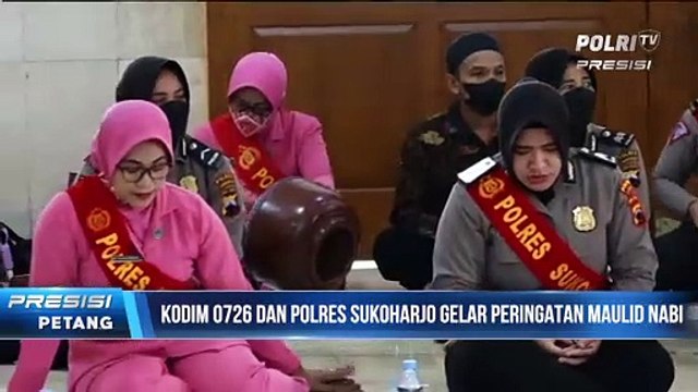Kodim 0726 dan Polres Sukoharjo Bersinergi Peringati Maulid Nabi Muhammad SAW