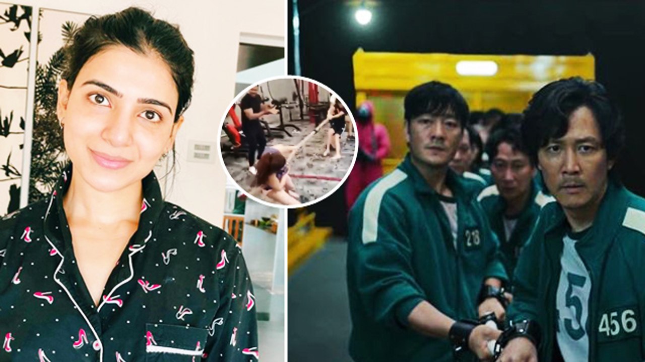 Squid Game Fever: Samatha Ruth Prabhu Plays Tug Of War With Friends