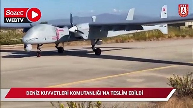 İlk Aksungur SİHA, Deniz Kuvvetleri Komutanlığı’na teslim edildi