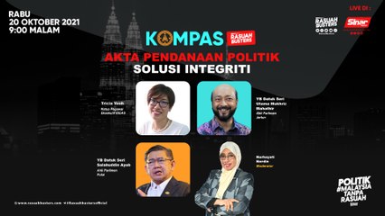 [LIVE] Akta Pendanaan Politik Solusi Integriti