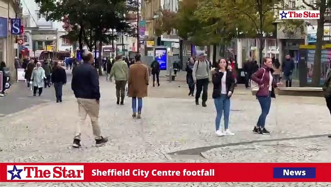 Sheffield City Centre footfall