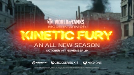 World of Tanks Kinetic Fury - A New Season Xbox