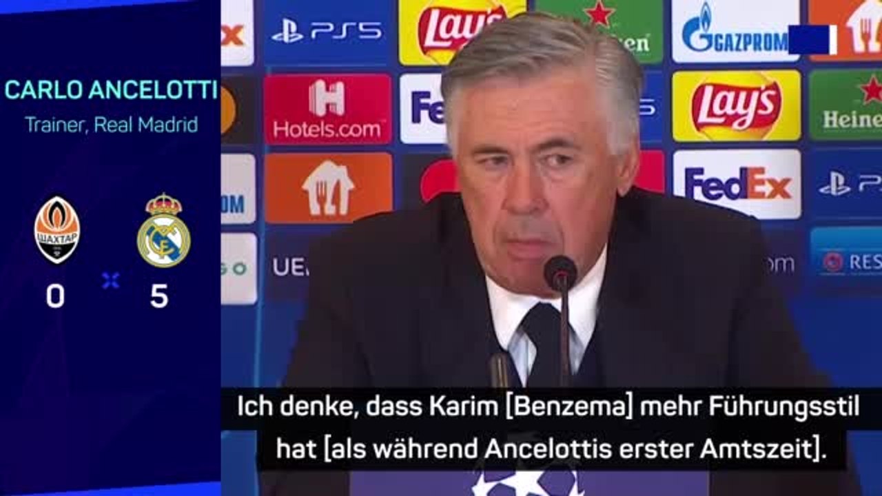 Ancelotti lobt Führungsstil von Kroos und Benzema