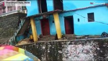 India: Building collapse and rescue operations after deadly floods.