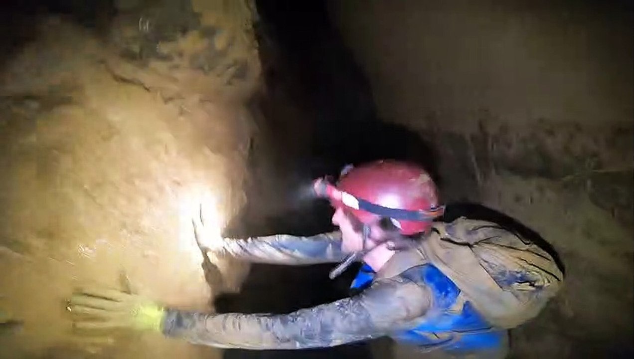High Anxiety Inside Petty Johns Cave