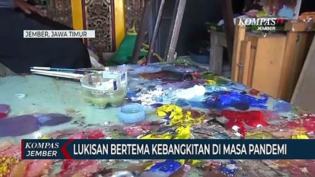 Seniman Jual Lukisan untuk Bantu Warga Terdampak Pandemi