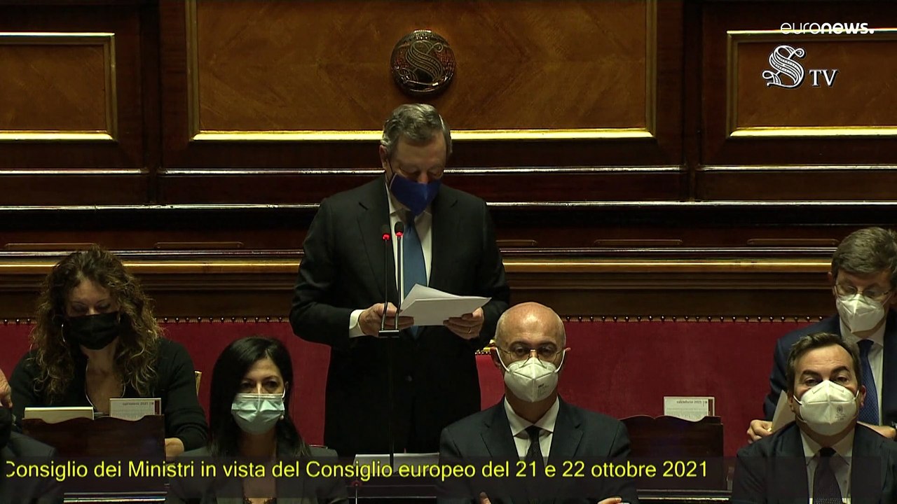 Mario Draghi: "Vaccinazione italiana più veloce della media europea"