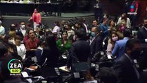 VIDEO: Diputados entre gritos y empujones por Miscelánea Fiscal