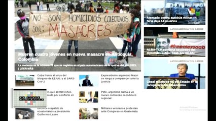 En Clave Mediática 20-10: Cuatro jóvenes muertos en nueva masacre en Antioquia