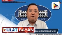 Palasyo, kumpiyansang 'di magkakaroon ng reenacted budget sa 2022; Pres. Duterte, muling bumwelta sa ilang mambabatas kaugnay sa umano'y pagbabawas sa budget ng ilang kagawaran