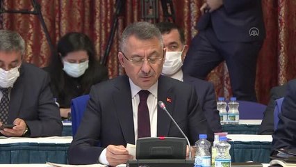 Cumhurbaşkanı Yardımcısı Oktay: "2022 yılında ekonominin üretim ve talep yönüyle dengeli bir görünüm sergileyerek yüzde 5 büyümesi hedeflenmektedir"