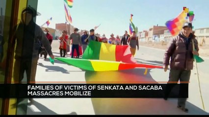FTS 8:30 20-10: Families of victims of Senkata and Sacaba massacres mobilize