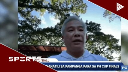 PBA, mananatili sa Pampanga para sa PH Cup Finals