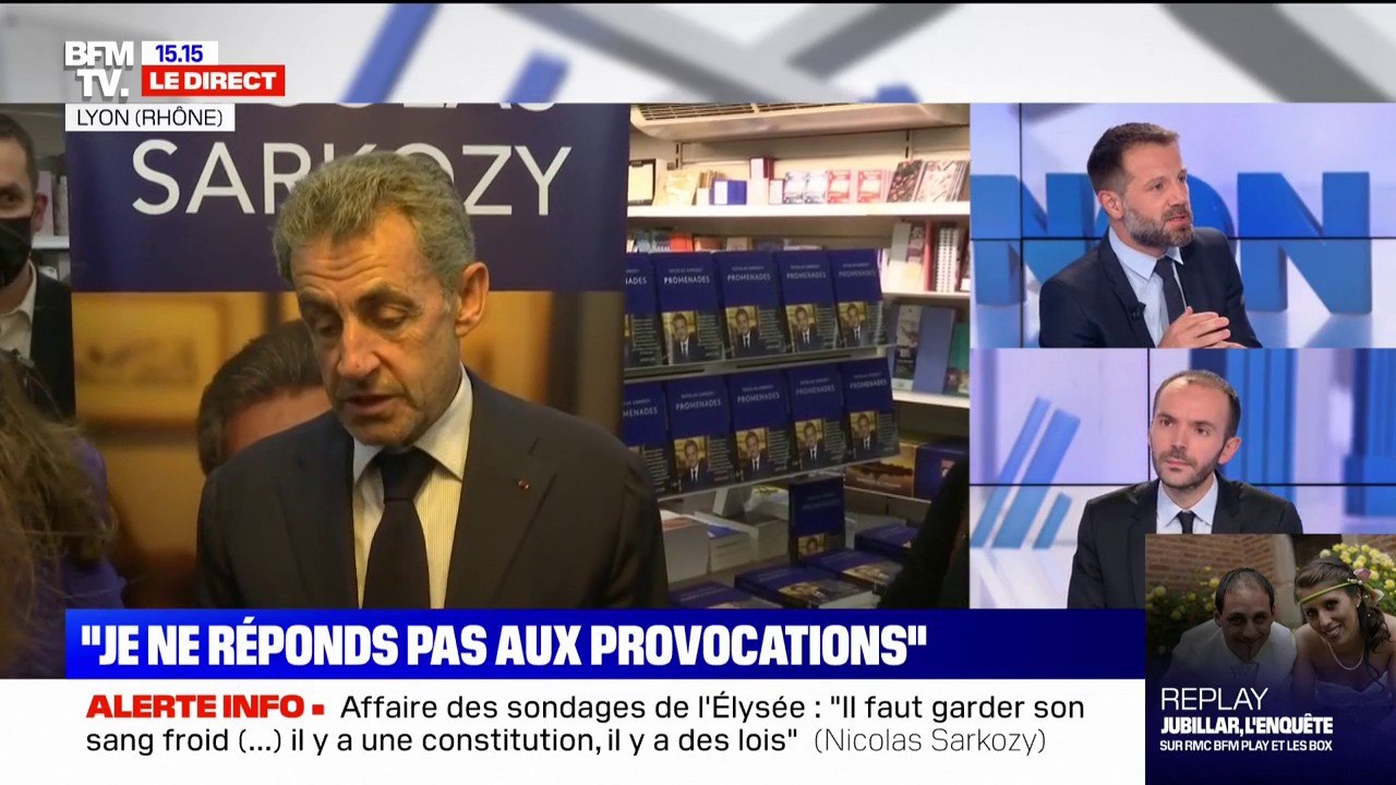 Nicolas Sarkozy: "je ne suis pas au-dessus des autres, je ne suis pas en-dessous non plus et si la constitution doit s'imposer, elle s'impose à tout le monde"